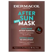 DERMACOL After Sun SOS Mask - Hydratační + zklidňující pleťová maska