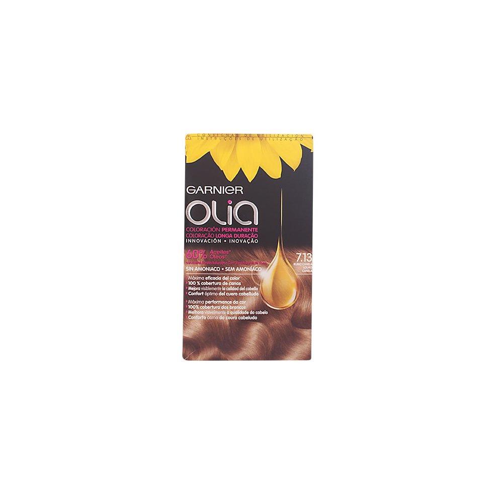 GARNIER Olia Permanent Color #7.13-RUBIO-CANELA-4-PCS - Parfumby.com