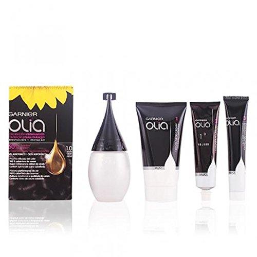 GARNIER Olia Permanent Color #1.0-BLACK-EBANO-4-PCS - Parfumby.com