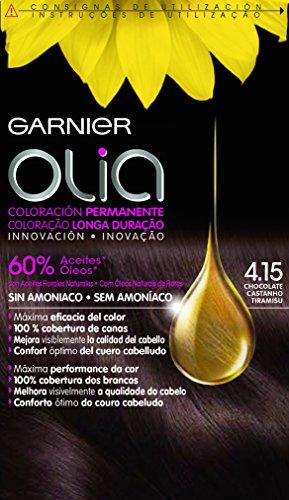 GARNIER Olia Permanent Color #4.15-CHOCOLATE-4-PCS - Parfumby.com