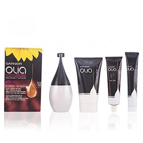 GARNIER Olia Permanent Color #5.5-CAOBA-4-PCS - Parfumby.com