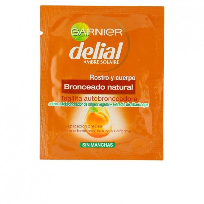 GARNIER Natural Tanning Self-Tanning Wipes Face + Body 1 PCS - Parfumby.com