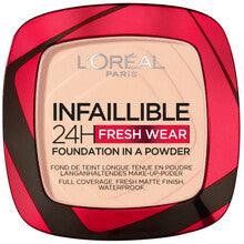 L'OREAL Infallible 24h Fresh Wear Foundation In + Powder 9 G 1 pcs - Parfumby.com