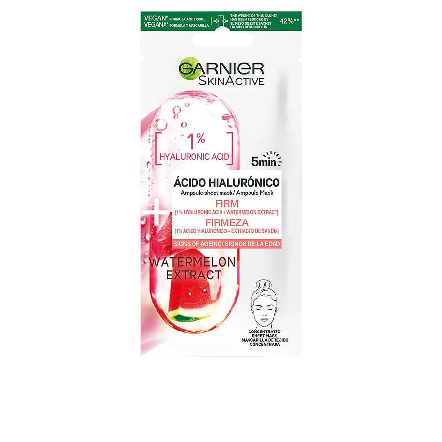 L'OREAL Garnier Skinactive Mask Hyaluronic Acid + Watermelon Extract 1 Pcs - Parfumby.com