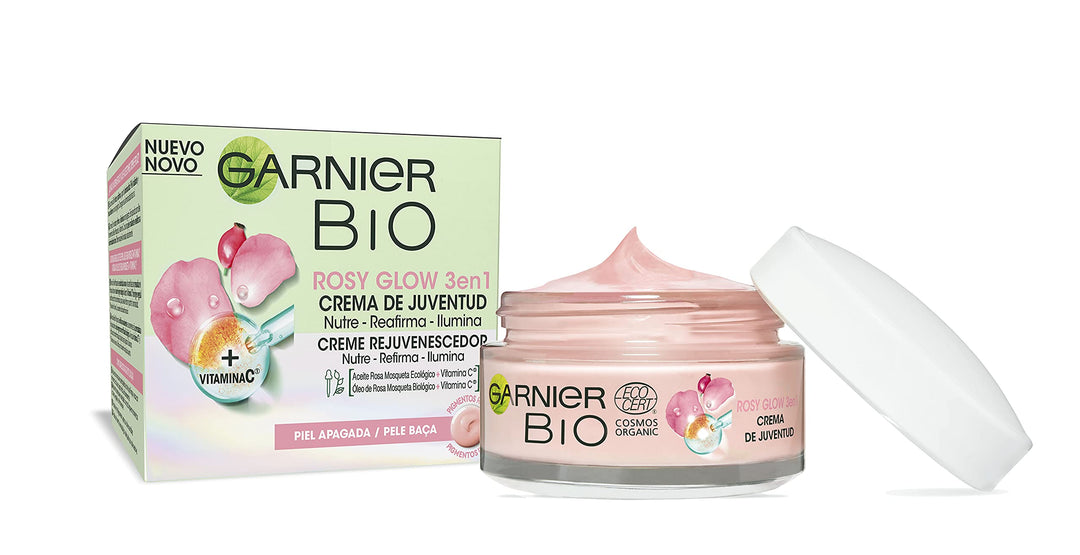 GARNIER Bio Rosy Glow Crème 3in1 50 ml