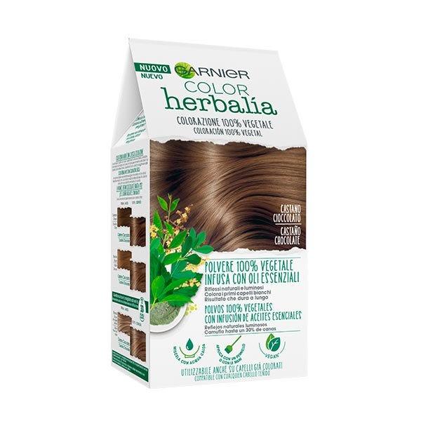 GARNIER Herbalia Color 100% Vegetal #CASTANO-CHOCOLATE - Parfumby.com