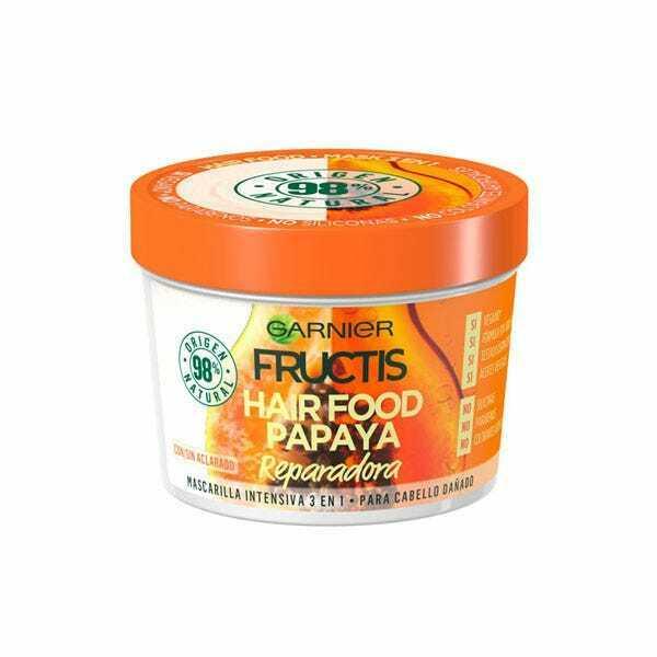 GARNIER Fructis Hair Food Papaya Repairing Mask 390 ML - Parfumby.com