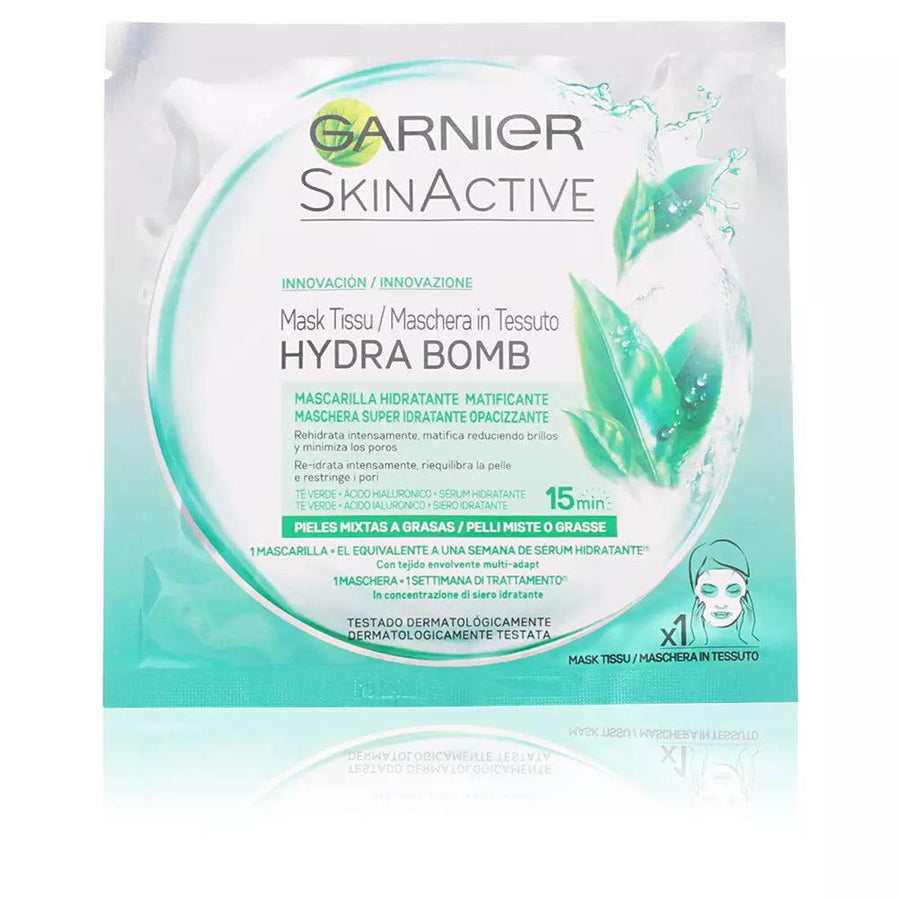 L'OREAL Garnier Skinactive Hydrabomb Facial Mask Moisturizing Mattifying 28 G - Parfumby.com