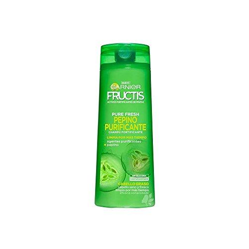 GARNIER Fructis Pure Fresh Cucumber Purifying Shampoo 360 ML - Parfumby.com