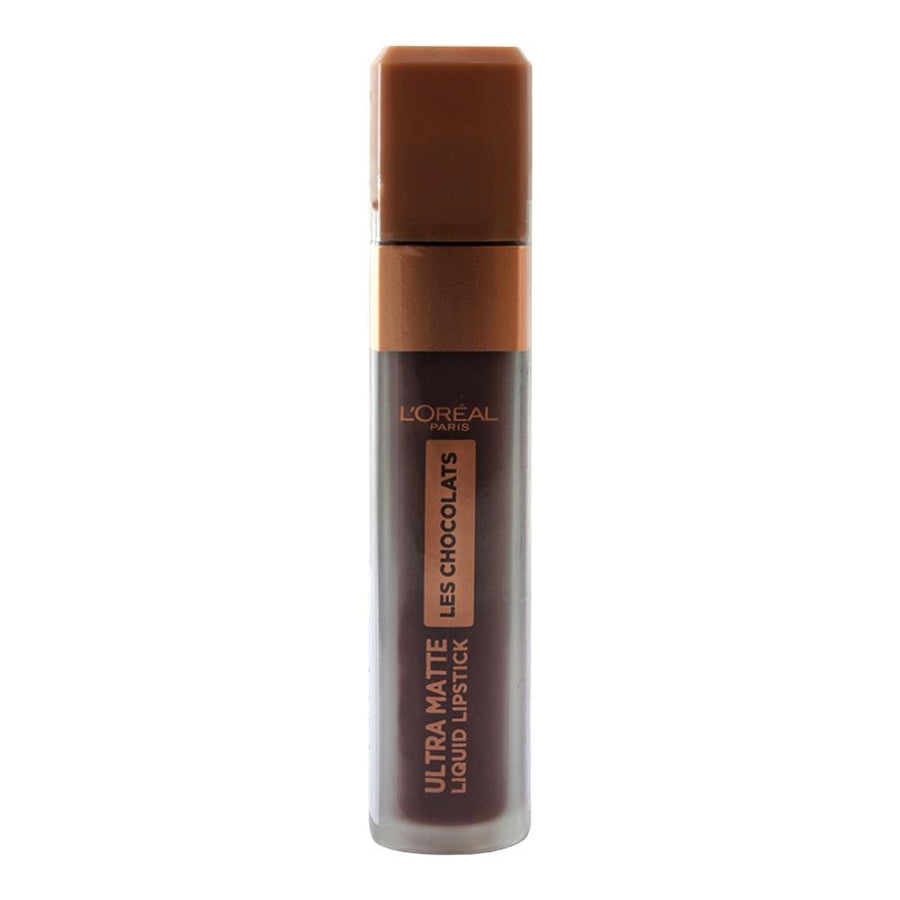 L'OREAL Les Chocolats Ultra Matte Liquid Lipstick #858-OH-MY-CHOC - Parfumby.com