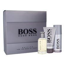 HUGO BOSS Bottled No.6 Gift Set Eau de Toilette (EDT) 100 ml, douchegel Boss Bottled No.6 150 ml en deodorant Boss Bottled No.6 150 ml 100ml