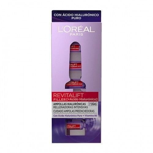 L'OREAL Revitalift Filler Hyaluronic Acid Intensive Ampoules 7 PCS - Parfumby.com