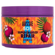 AUSSIE SOS Supercharged Repair Hair Mask - Obnovující + vyživující maska na vlasy