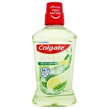 COLGATE Plax Tea &amp; Lemon Mouthwash - Ústní voda pro svěží dech + ochranu před zubním plakem