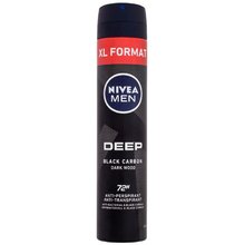 NIVEA Men Deep Black Carbon 48H Antiperspirant - Antiperspirant 200ml