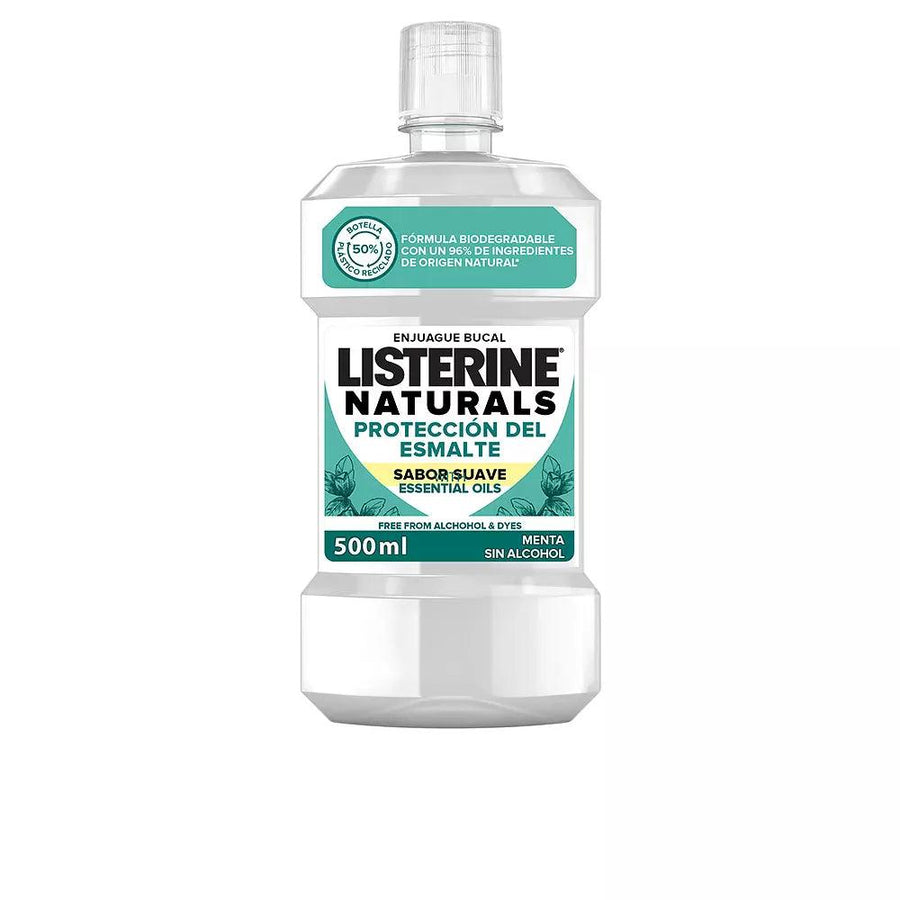 LISTERINE Naturals Enamel Repairing Mouthwash 500 ml - Parfumby.com