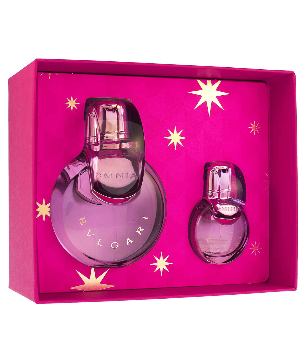 BVLGARI  Omnia Amethyste gift set pro ženy Eau De Toilette 100 ml + Eau De Toilette 15 ml