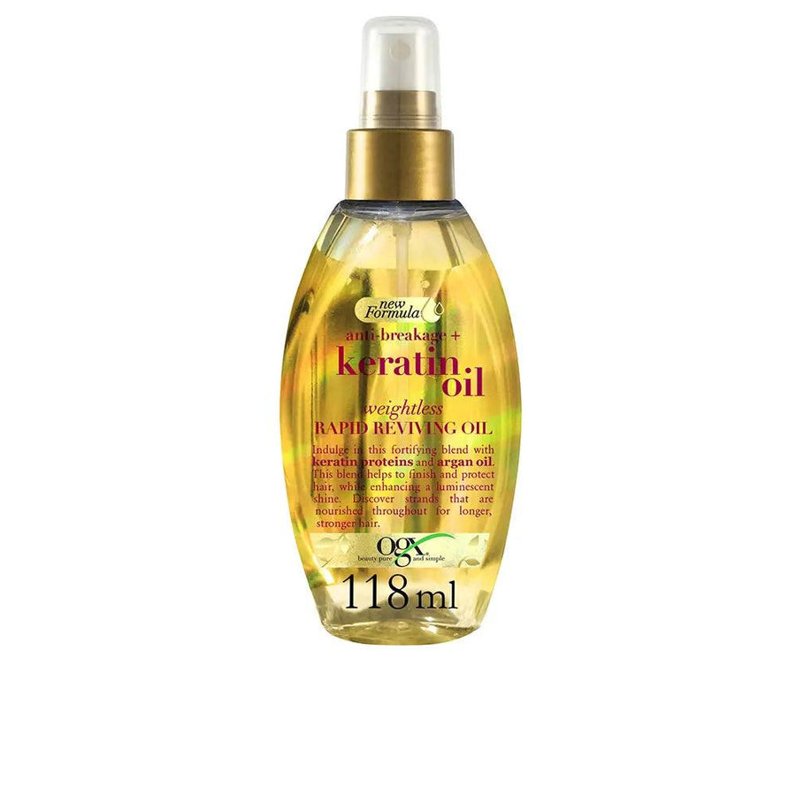 OGX Keratin Oil Anti-breakage Hair Rapid Reviving Oil 118 Ml - Parfumby.com