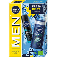 NIVEA Men Fresh Beat Set - Cadeauset tělové péče