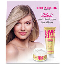 DERMACOL Hair Ritual Blonde Set - Gift Set vlasové péče pro blond vlasy
