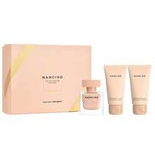 NARCISO RODRIGUEZ Narciso Poudree Gift Set Eau de Parfum (EDP) 50 ml, Body Lotion 50 ml + Shower  gel 50 ml