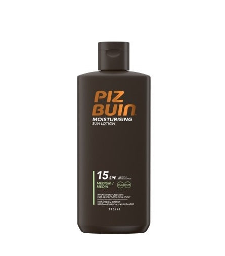 PIZ BUIN Hydraterende vochtinbrengende zonnebrandcrème SPF 15 200 ml