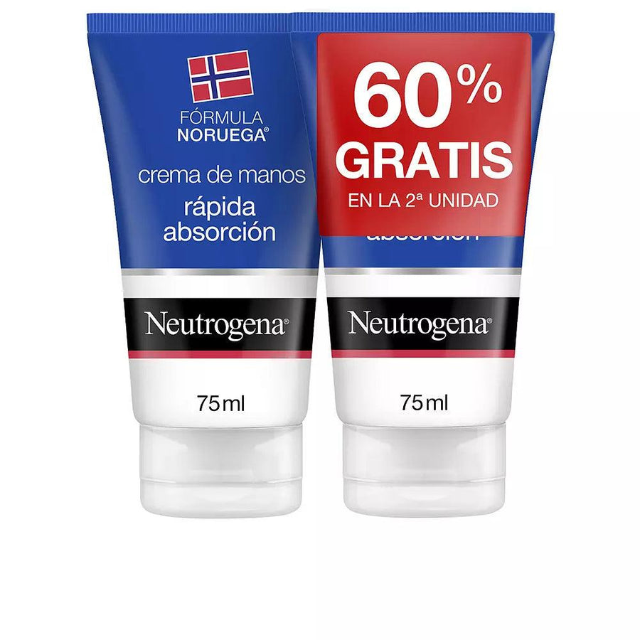 NEUTROGENA Fast Absorption Hand Cream Set 2 X 75 ml - Parfumby.com