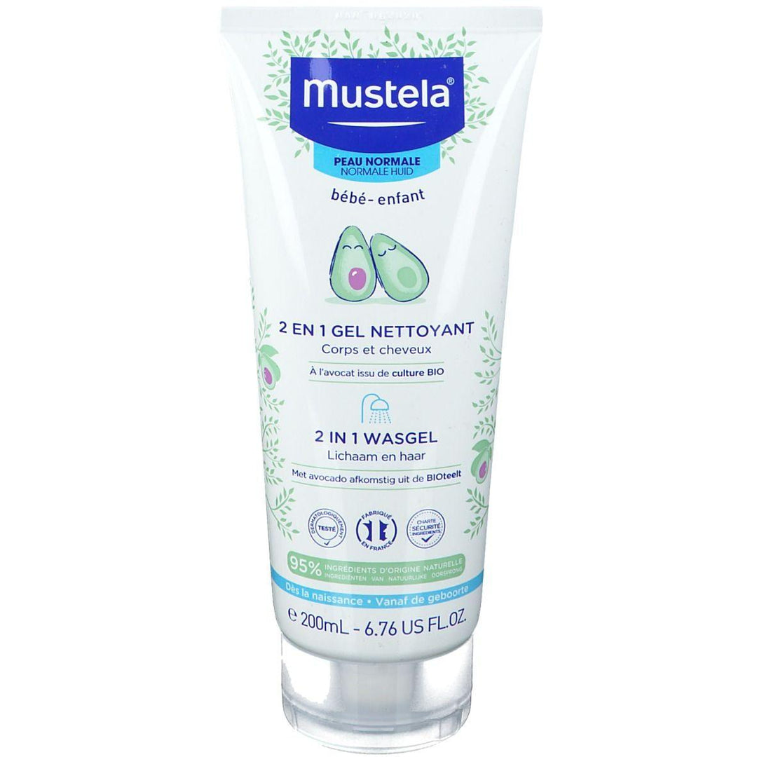 MUSTELA 2in1 Cleansing Gel Normal Skin 200 ML - Parfumby.com