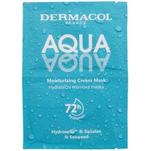 DERMACOL Aqua Moisturising Cream Mask - Hydratační krémová pleťová maska 2ml