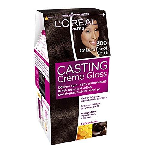 L'OREAL Casting Cream Gloss Hair Color #300-CASTANO-OSCURO - Parfumby.com