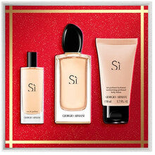 ARMANI Sí Gift Set Eau de Parfum (EDP) 100 ml, miniaturka Sí Eau de Parfum (EDP) 15 ml + Body Lotion Sí 50 ml