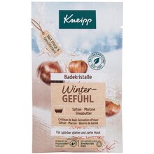 KNEIPP Winter Feeling Badzout met saffraan, kastanje en sheaboter - Koupelová sůl 60,0 g