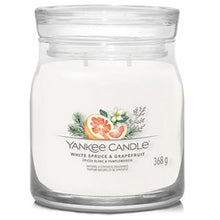YANKEE CANDLE White Spruce & Grapefruit Signature Candle ( bílý smrk + grapefruit ) - Vonná svíčka