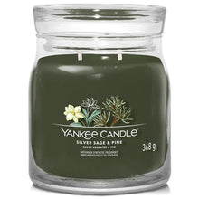 YANKEE CANDLE Silver Sage & Pine Signature Candle ( stříbrná šalvěj + borovice ) - Vonná svíčka
