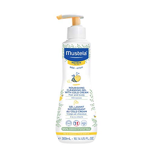 MUSTELA  Bébé Nourishing Cleansing Gel – Cold Cream & Beeswax 300 ml
