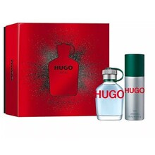 HUGO BOSS Hugo Geschenkset Eau de Toilette (EDT) 75 ml + deospray 150 ml