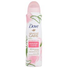 DOVE Advanced Care Summer Care 72h Antiperspirant - Antiperspirant s vůní růžové vody + aloe vera