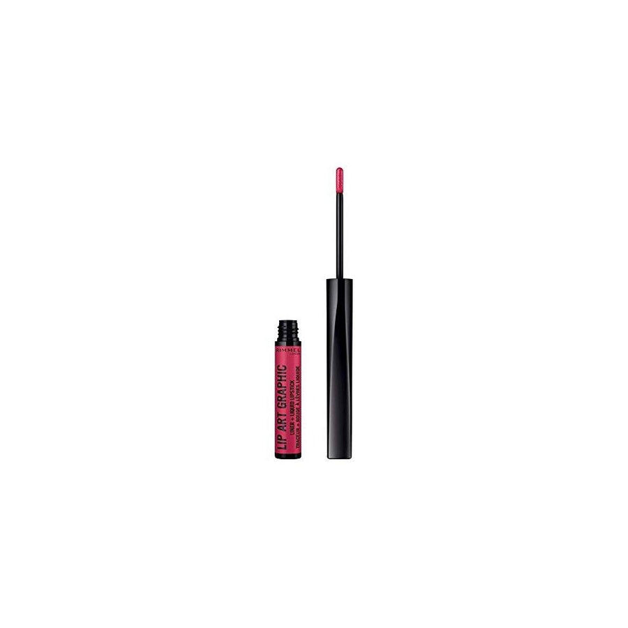 RIMMEL Lip Art Graphic Liner&liquid Lipstick #810-BE-FREE - Parfumby.com