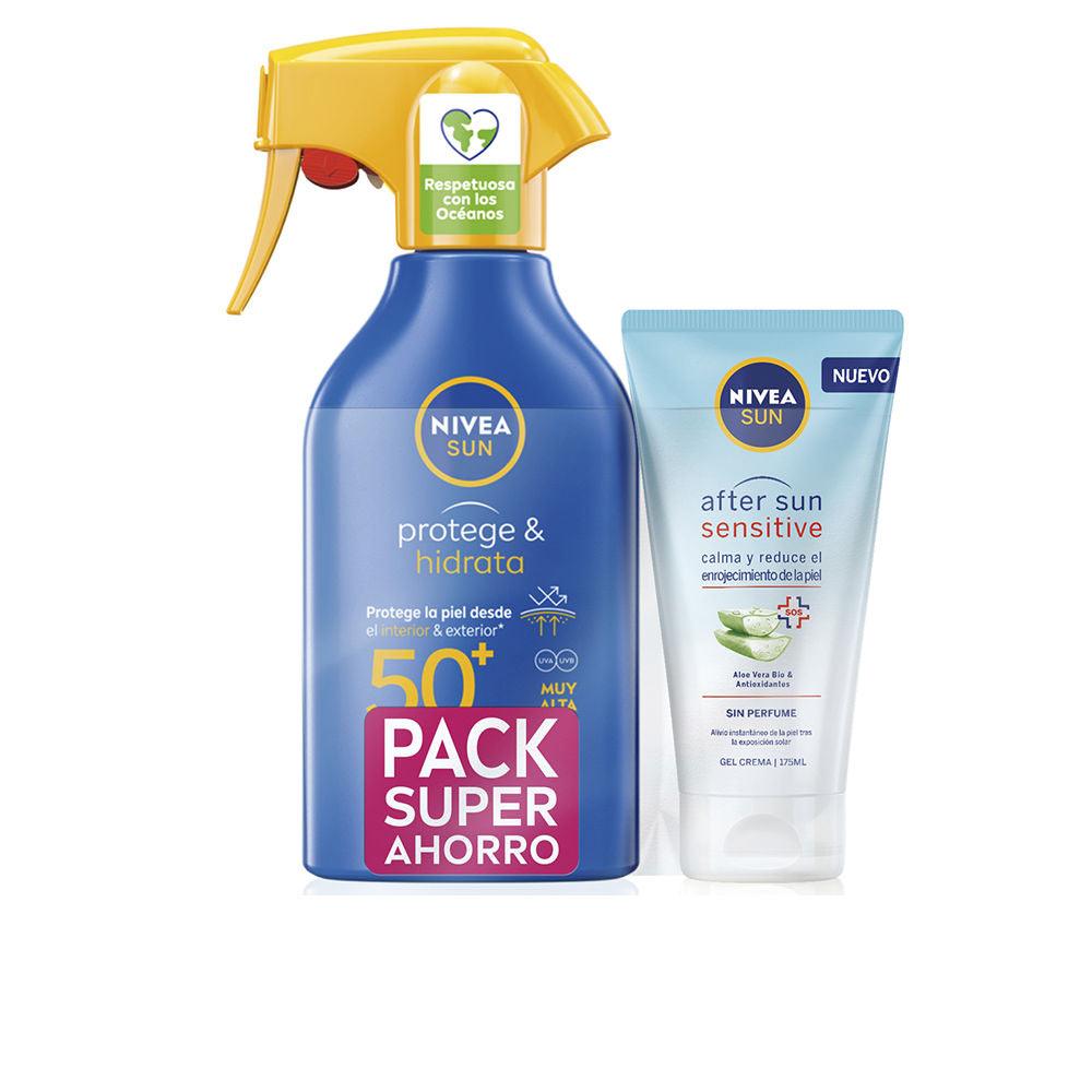 NIVEA Sun Protects & Hydrates Gun Spf50 270 Ml Lot 2 Pcs - Parfumby.com