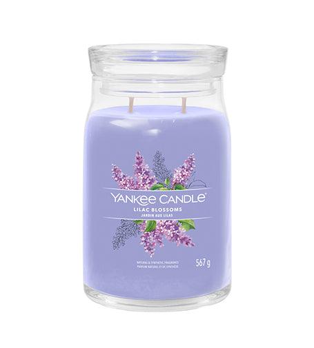 YANKEE CANDLE Lilac Blossoms Signature Candle Large 567 G - Parfumby.com