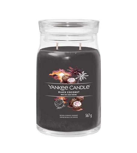 YANKEE CANDLE Black Coconut Signature Candle Large 567 G - Parfumby.com