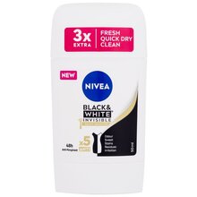 NIVEA Black & White Invisible Silky Smooth 48h ( citlivá pokožka ) - Antiperspirant po holení 50ml