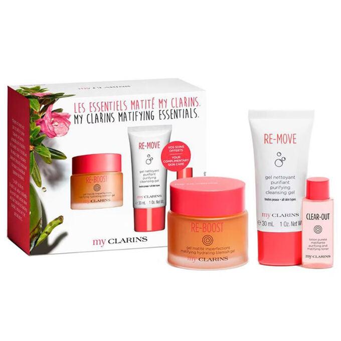 CLARINS My Mattifying Essentials Lot 3 Pcs - Parfumby.com