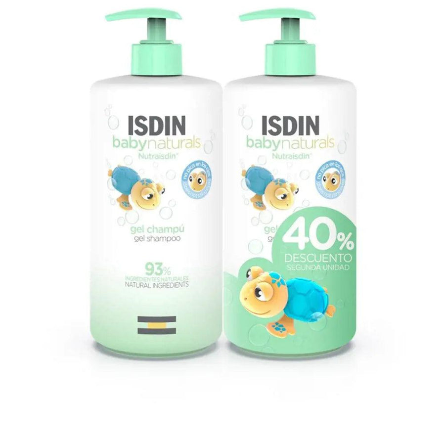 ISDIN Baby Naturals Gel Shampoo Duo 2 X 750 Ml - Parfumby.com