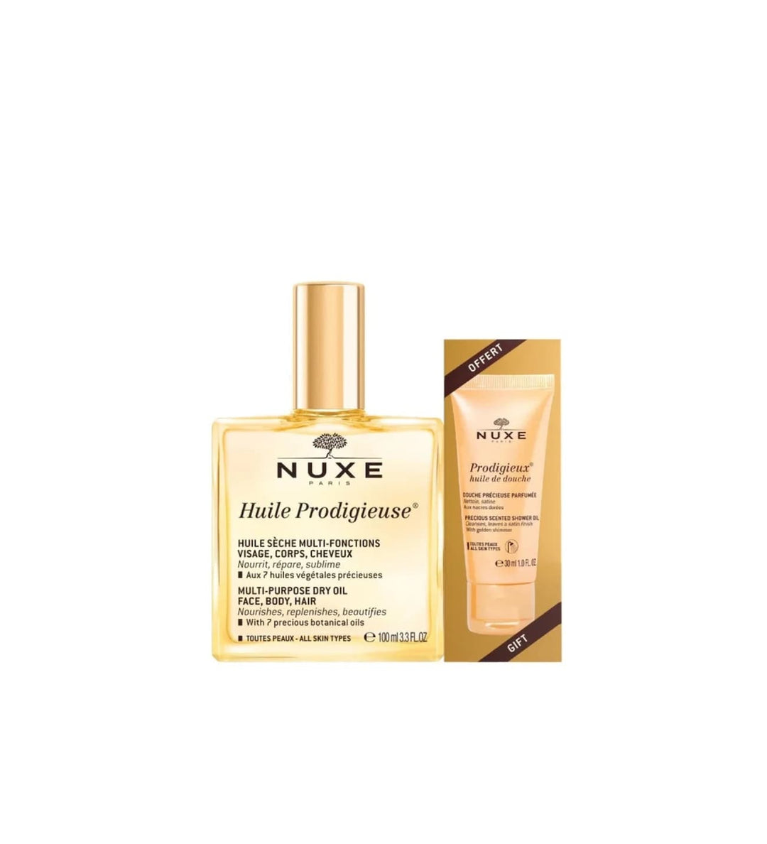 NUXE  Huile Prodigieuse Dry Oil 100 ml Lot 2 pcs