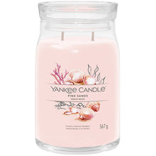 YANKEE CANDLE Pink Sands Signature Candle (růžový písky) - Vonná svíčka 567.0g