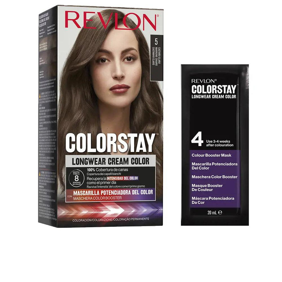 REVLON MASS MARKET Colorstay Longwear Cream Color #5-light brown 4 U #5-castano Claro 4 U - Parfumby.com