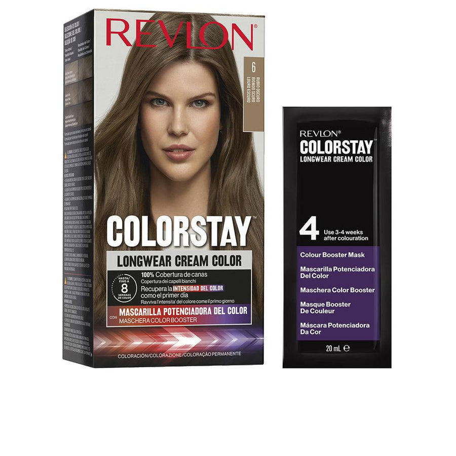 REVLON MASS MARKET Colorstay Longwear Cream Color #6-Dark Blonde 4 U #6-rubio Oscuro 4 U - Parfumby.com