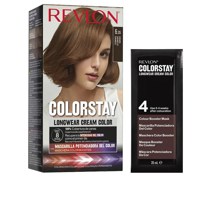 REVLON MASS MARKET Colorstay Longwear Cream Color #6.35-Caramel 4 U #6,35-caramelo 4 U - Parfumby.com