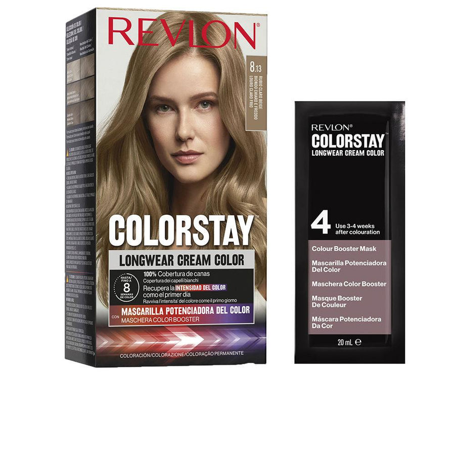 REVLON MASS MARKET Colorstay Longwear Cream Color #8,13-Light Blonde Beige 4 U #8,13-rubio Claro Beige 4 U - Parfumby.com